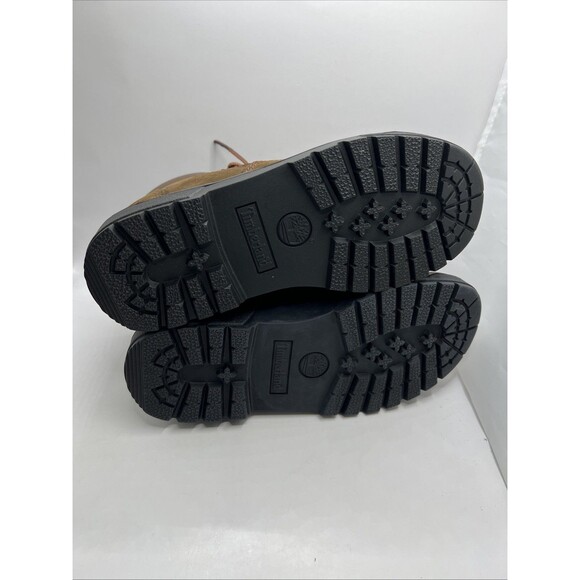 Timberland Youth Field Boots 6in Medium Brown Nubuck Size 3 - Picture 8 of 9